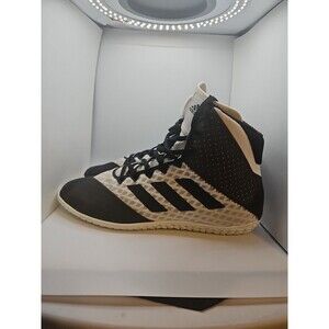 NEW Adidas Mat Wizard 4 Wrestling Shoe - White/Black Mens Size 9